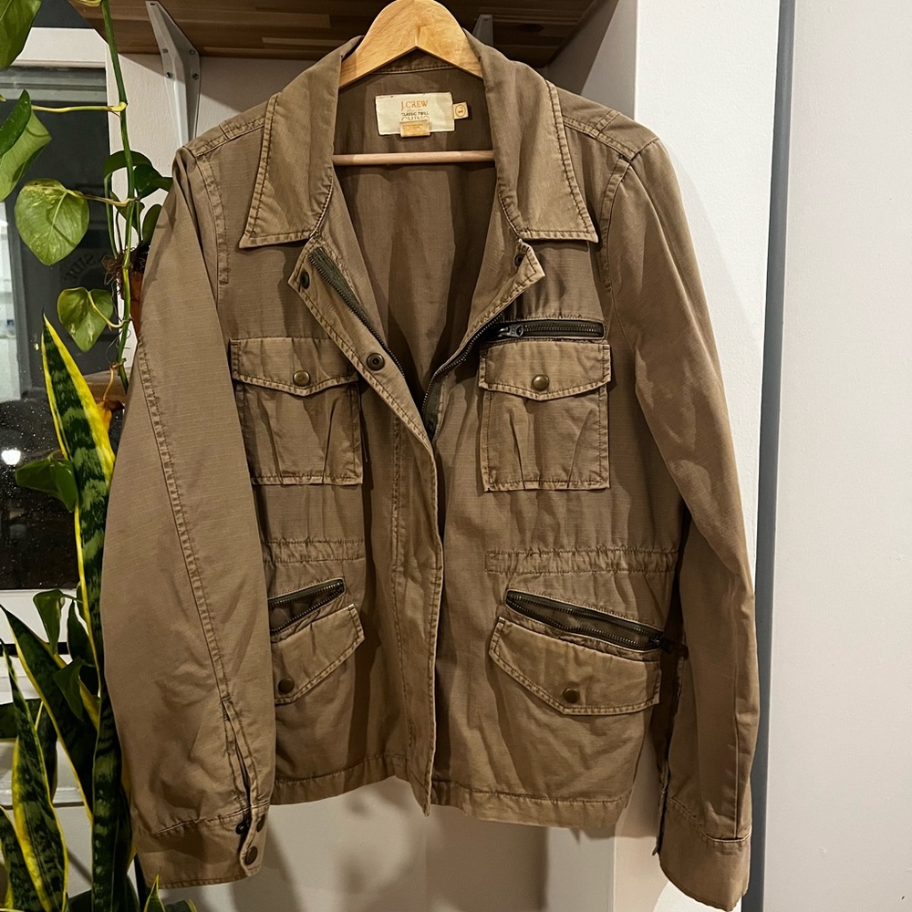 J Crew army jacket